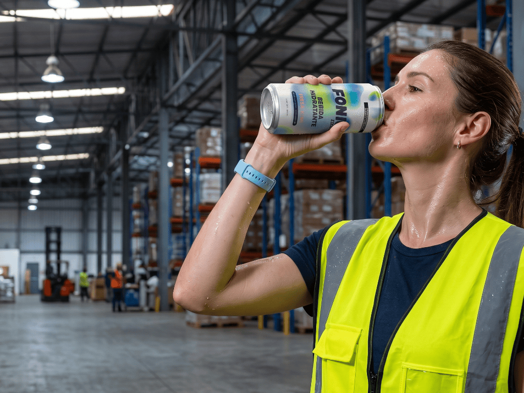 FONIC hidratación para trabajadores expuestos al calor