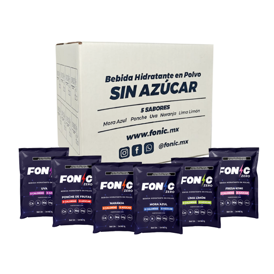 Bebida en en polvo con Electrolitos 10g para 1L | Fonic