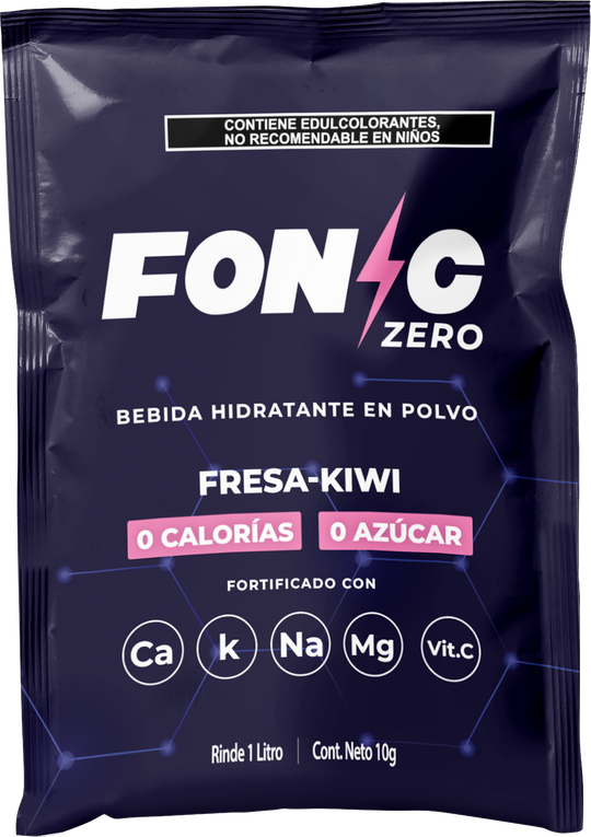 Bebida en Polvo con Electrolitos Sabor Fresa 10g