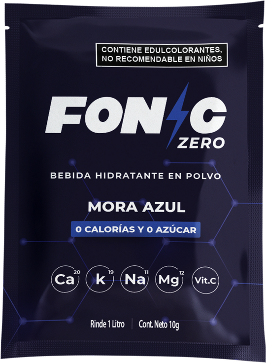 Bebida en Polvo con Electrolitos Sabor Mora Azul 10g