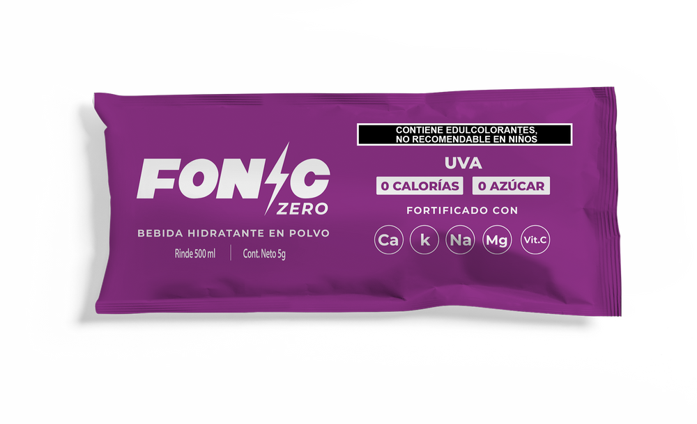 Bebida con Electrolitos Sabor Uva 5g