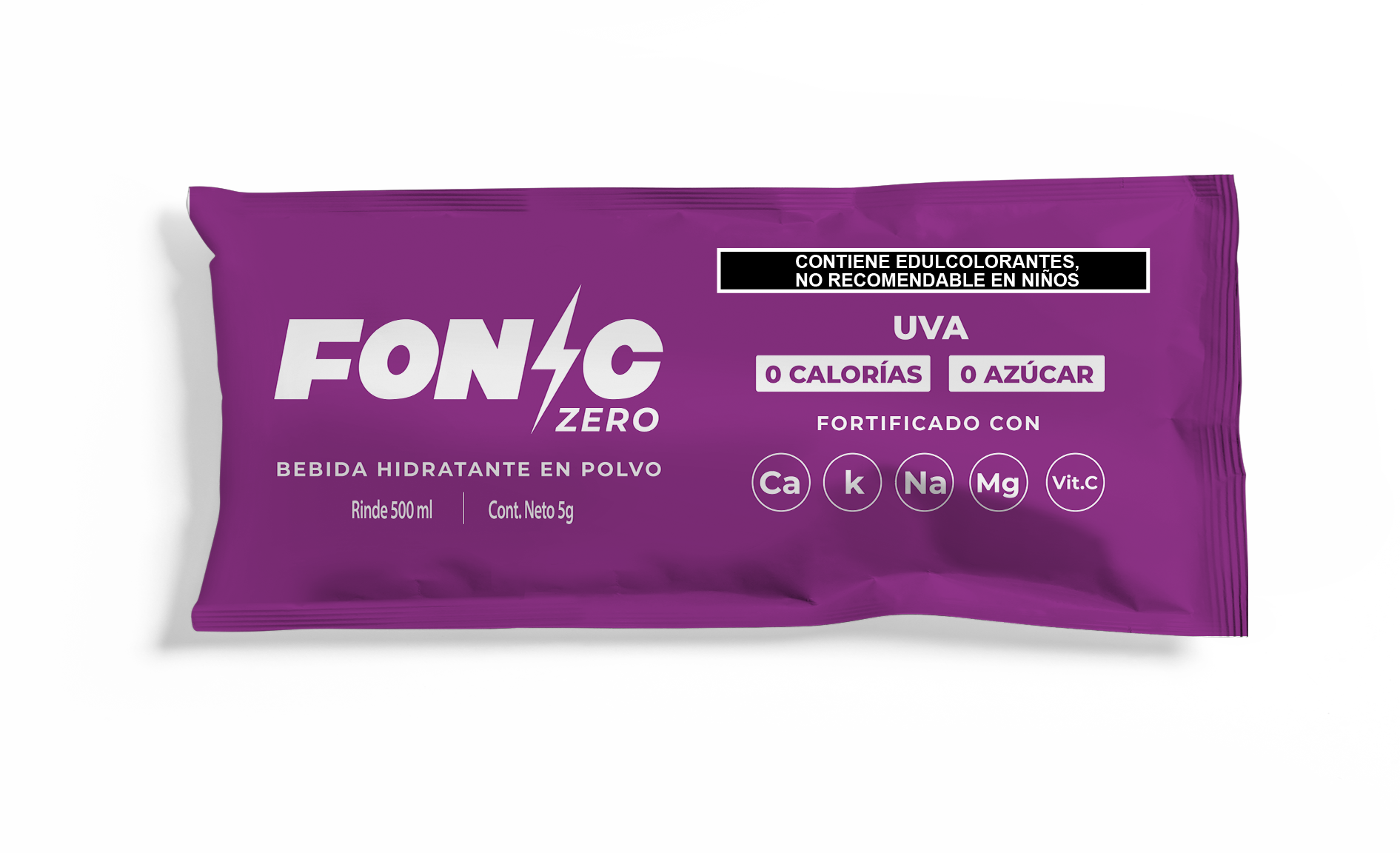 Bebida con Electrolitos Sabor Uva 5g