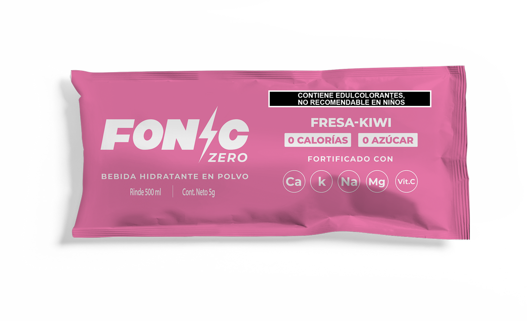 Bebida en Polvo con Electrolitos Sabor Fresa Kiwi 5g