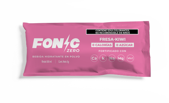 Bebida en Polvo con Electrolitos Sabor Fresa Kiwi 5g